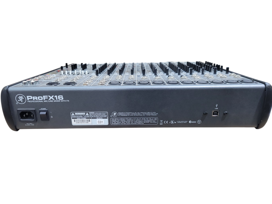 Mackie ProFX16v3 16-channel Mixer with USB and Effects