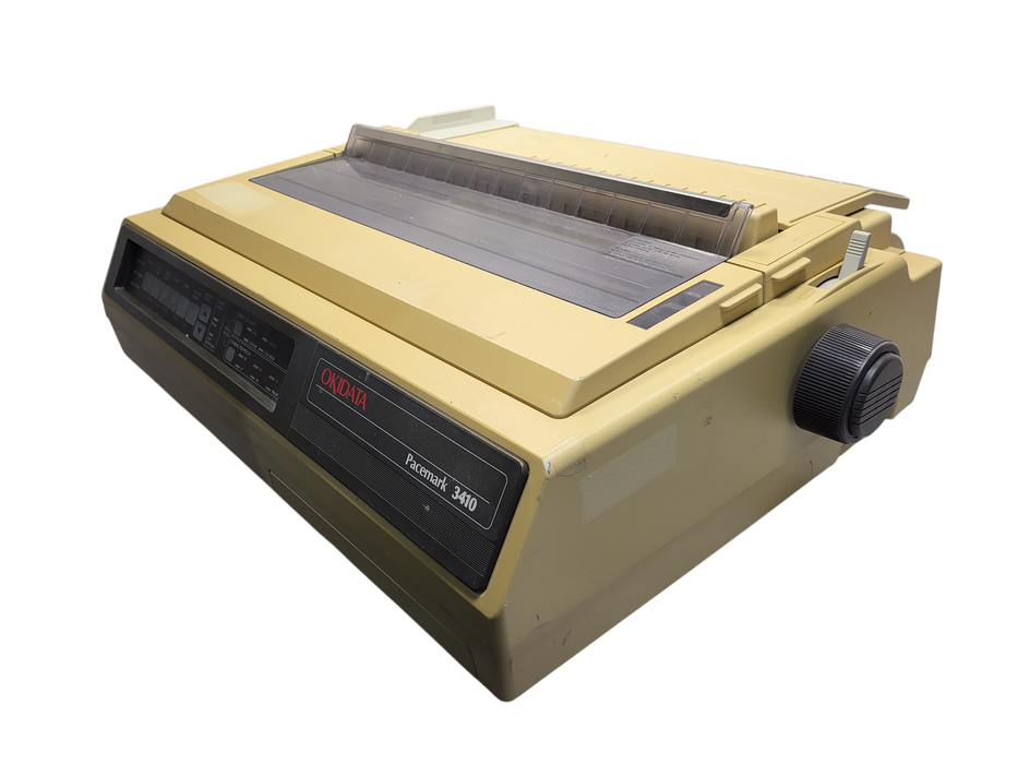 OKI Pacemark 3410 Dot Matrix Printer GE8285A No AC