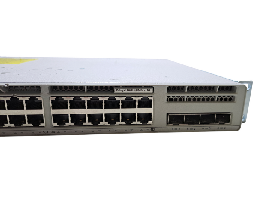Cisco C9200L-48P-4G-E | 48-Port Gigabit PoE+ Network Essentials Switch