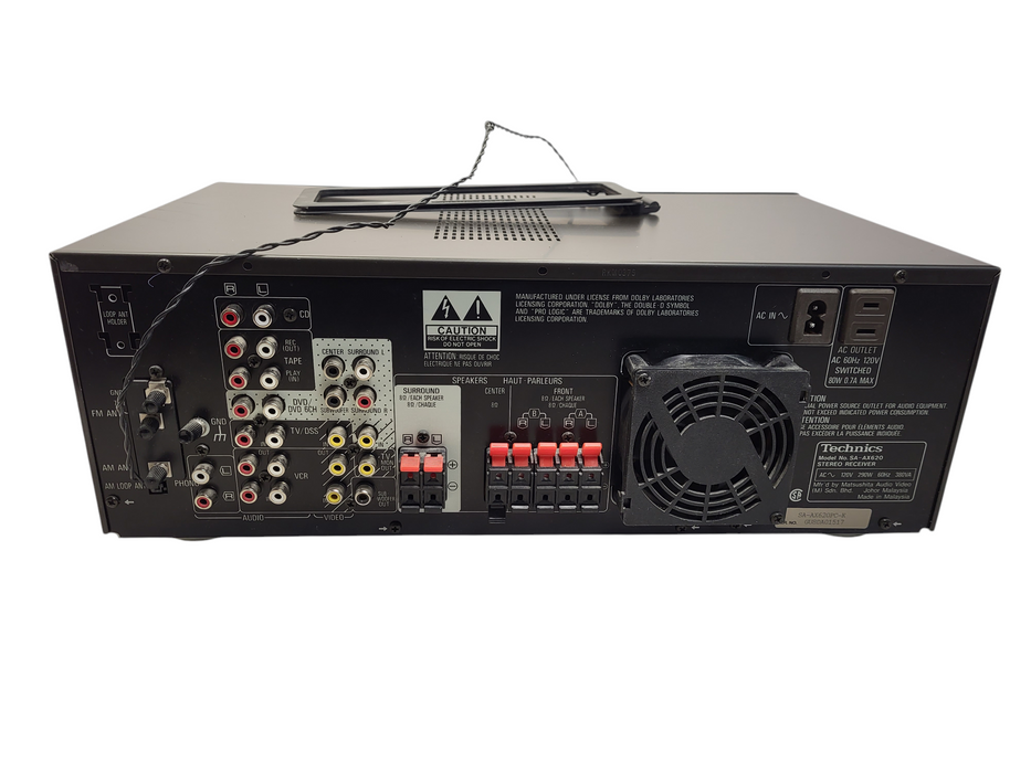 Technics SA-AX6 Audio Video Control Stereo Receiver