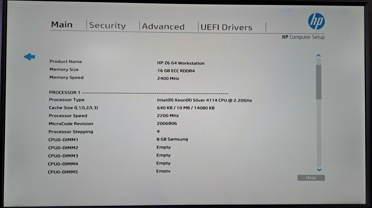 HP Z6 G4 Workstation | Xeon Silver 4114, 16GB DDR4, Quadro M2000, 256GB NVMe
