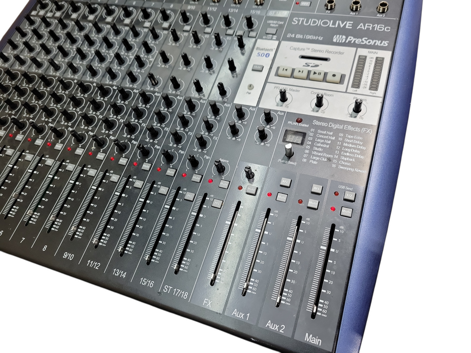 PreSonus StudioLive AR16c 16 Channel Audio Interface Mixer