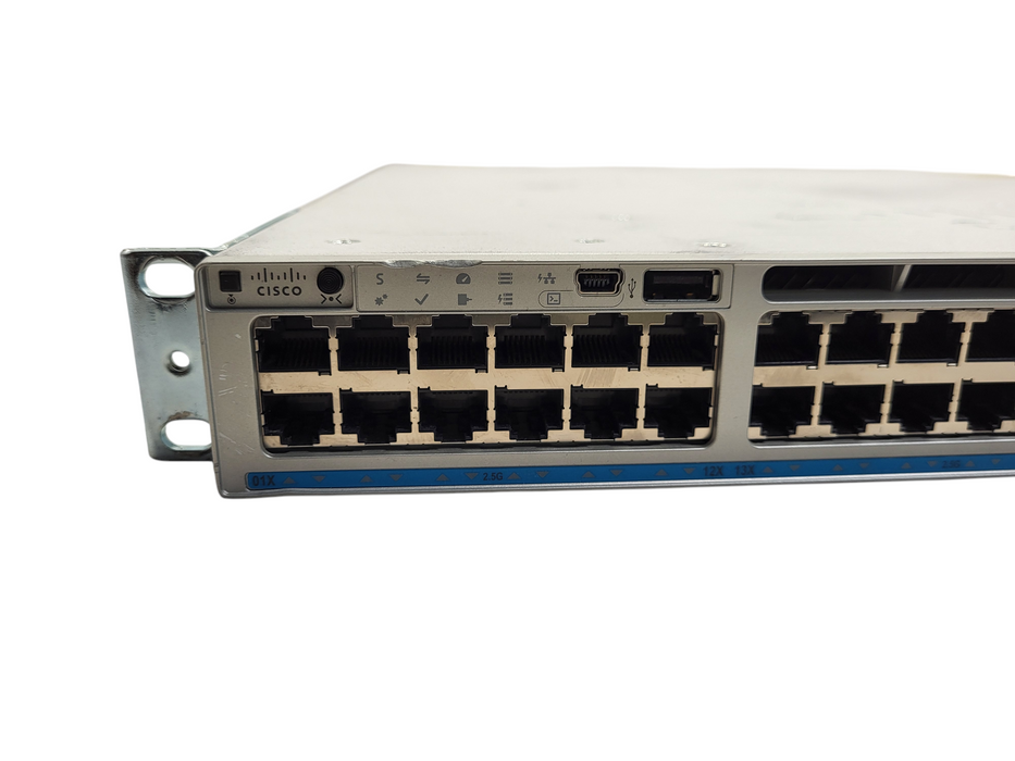 Cisco C9300-48P-E V02 | 48-Port Gigabit PoE+ Switch w/ 2x PWR-C1-1100W AC
