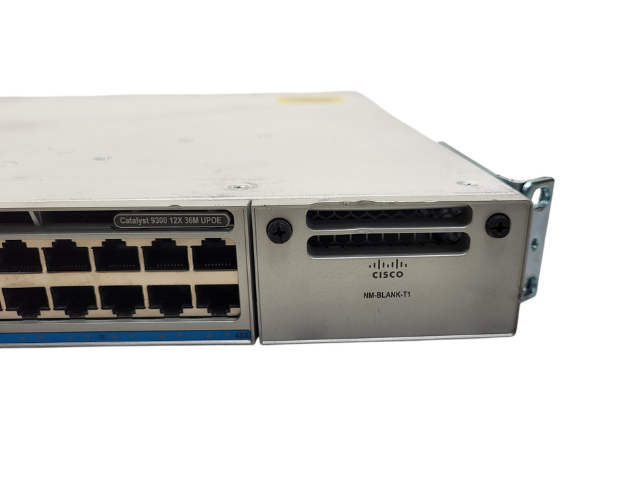 Cisco C9300-48P-E V02 | 48-Port Gigabit PoE+ Switch w/ 2x PWR-C1-1100W AC