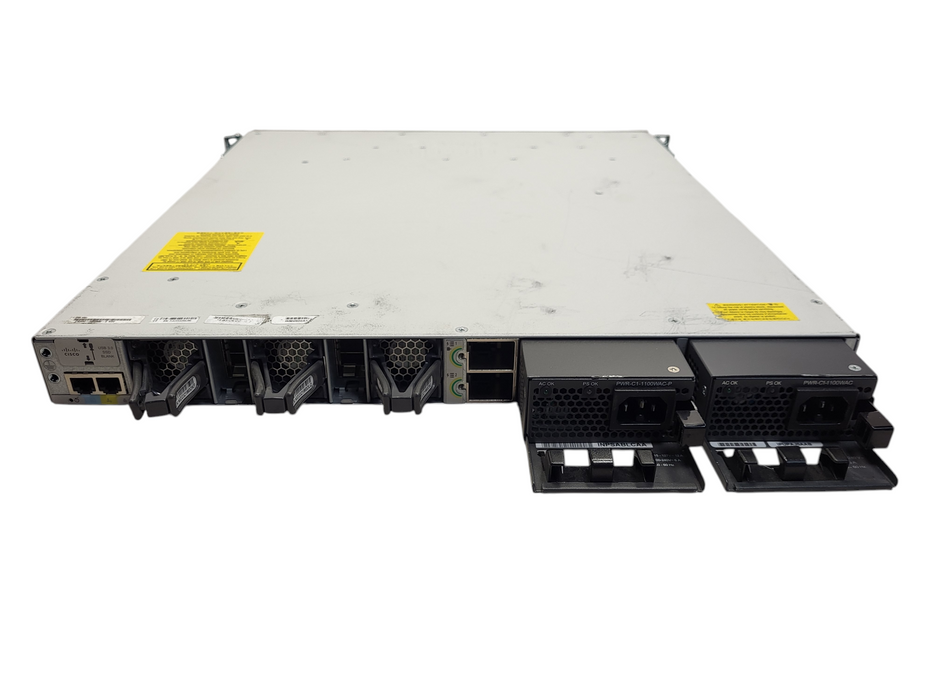 Cisco C9300-48P-E V02 | 48-Port Gigabit PoE+ Switch w/ 2x PWR-C1-1100W AC