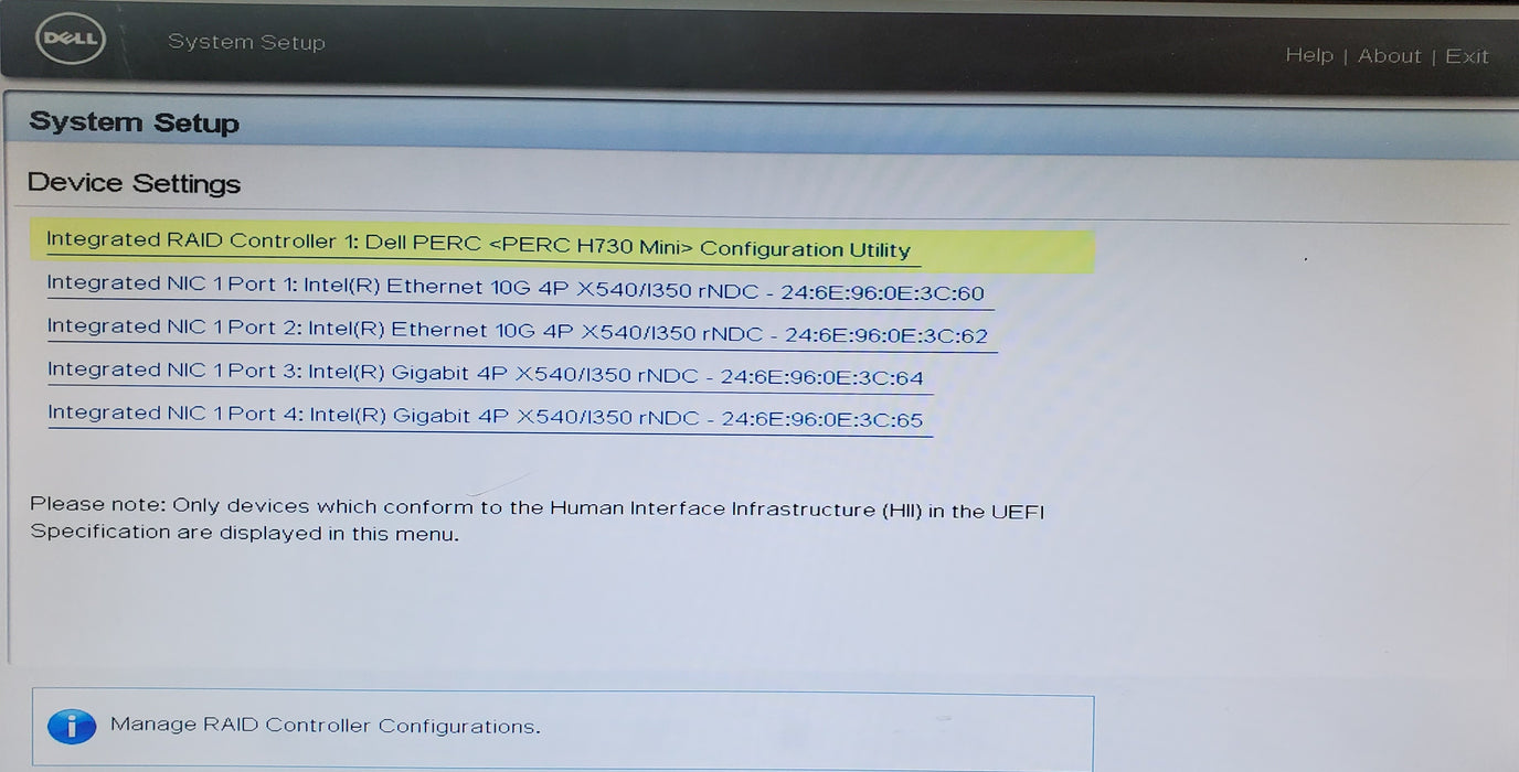 Dell PowerEdge R630 - 2x Xeon E5-2630 v3 16GB DDR4 H730 Mini - No HDD