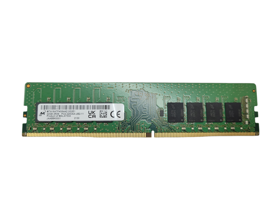 MICRON 32GB 2Rx8 PC4-3200AA-UB2-11 Desktop RAM