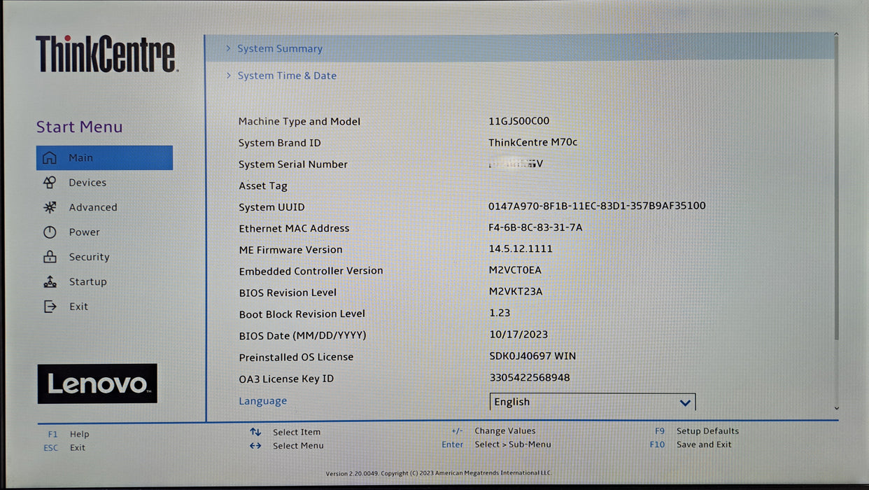 Lenovo ThinkCentre M70c SFF | Intel Core i5-10400, 16GB DDR4, 256GB NVMe