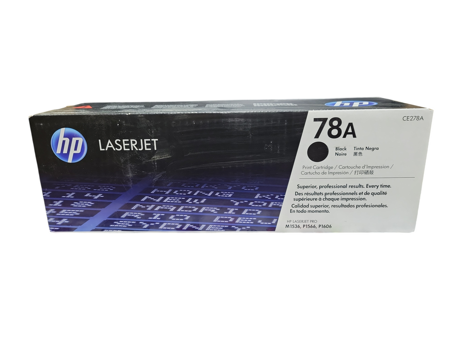 NEW HP LaserJet 78A Black Toner Cartridge (CE278A)