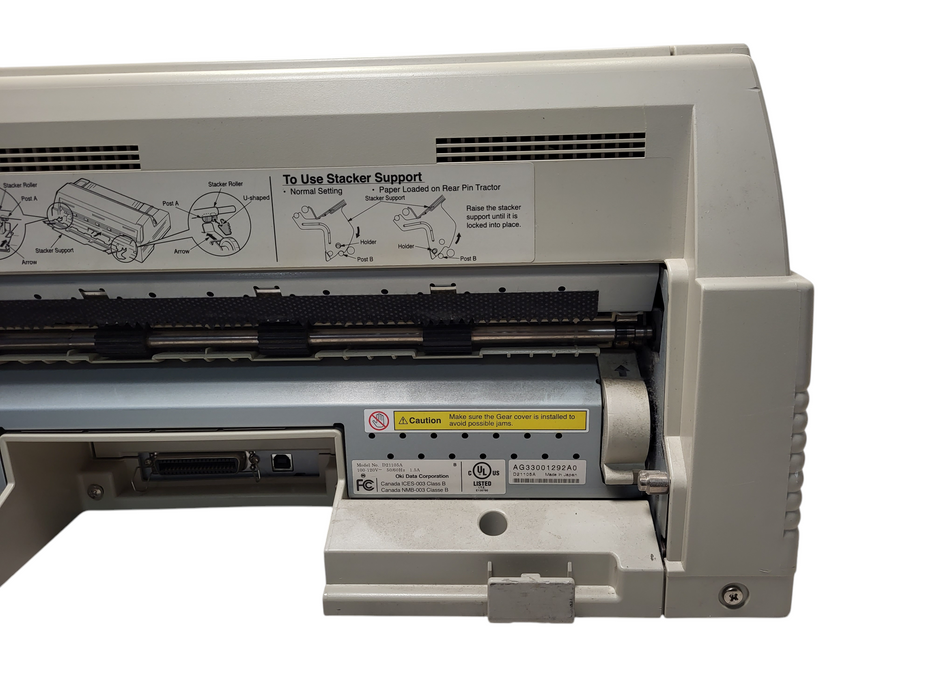 OKI Reynolds & Reynolds ML8480FB 24-Pin Dot Matrix Printer