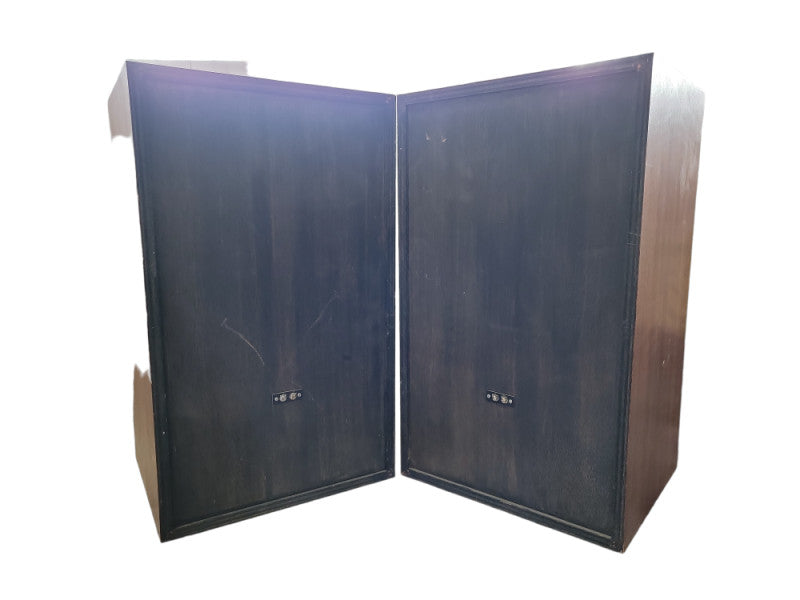 Vintage Pair Of Wharfedale Melton Wooden Speaker