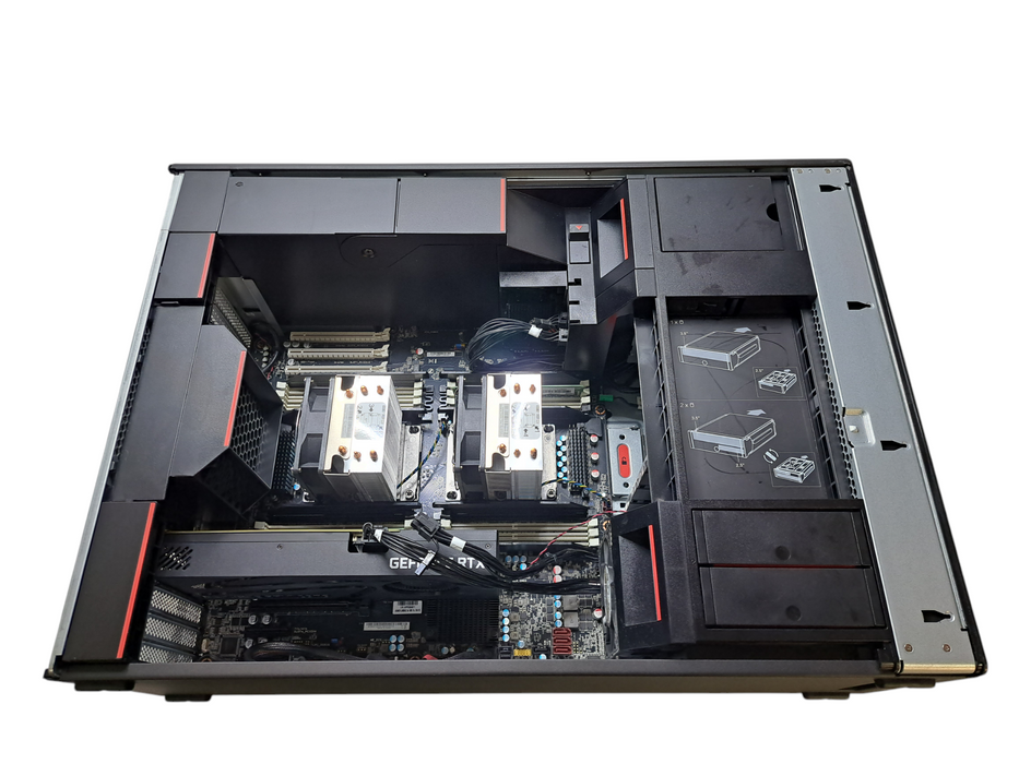 Lenovo ThinkStation P920 | 2x Xeon Silver 4114 CPU, 32GB DDR4, RTX 2070, No HDD