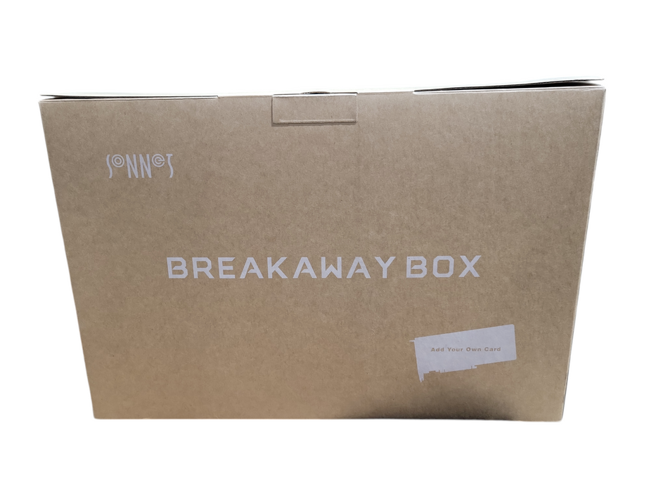 New Sonnet eGPU Breakaway Box 750 Model GPU-750W-TB3