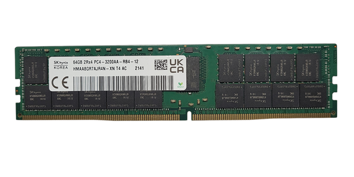 SK Hynix 64GB 2Rx4 PC4-3200AA-RB4-12 | DDR4 Server Memory — retail.era
