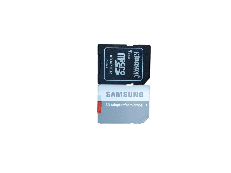 Lot 2x 32GB MicroSD Card w/ SD Card Adapter