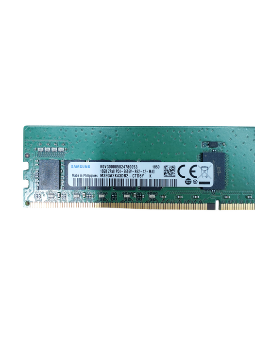 Samsung 16GB 2Rx8 PC4-2666V-RB2-RE2-12-MA0 DDR4 Server Memory