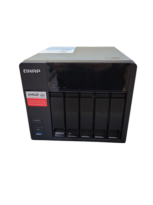 QNAP TS-563 5 Bay NAS Server 5x 1TB HDD