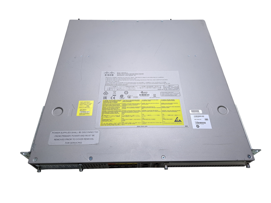 Cisco ASR1001-X V02 | Aggregated Services Router w/ 2x PSU