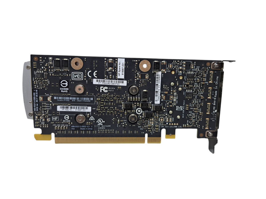 NVIDIA Quadro P1000 4GB GDDR5 Graphics Card - Low Profile *READ*