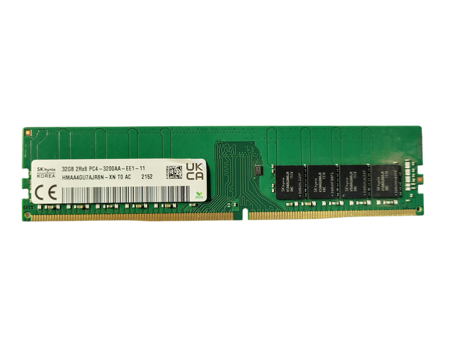 SK Hynix 32GB 2Rx4 PC4-3200AA-EE Server RAM