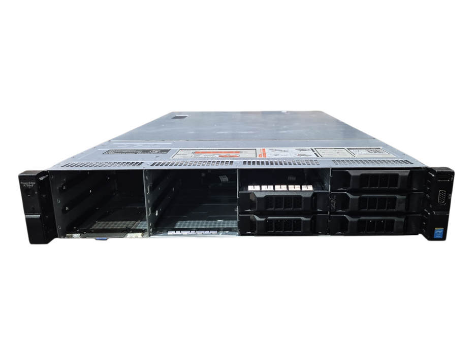Dell R730xd 2U 12x3.5", 2x Xeon E5-2640 v3 32GB DDR4 PERC H730 Mini 2x750W PSU