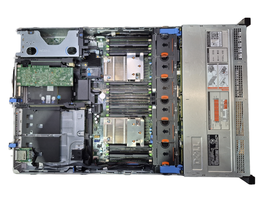 Dell R730xd 2U 12x3.5", 2x Xeon E5-2640 v3 32GB DDR4 PERC H730 Mini 2x750W PSU