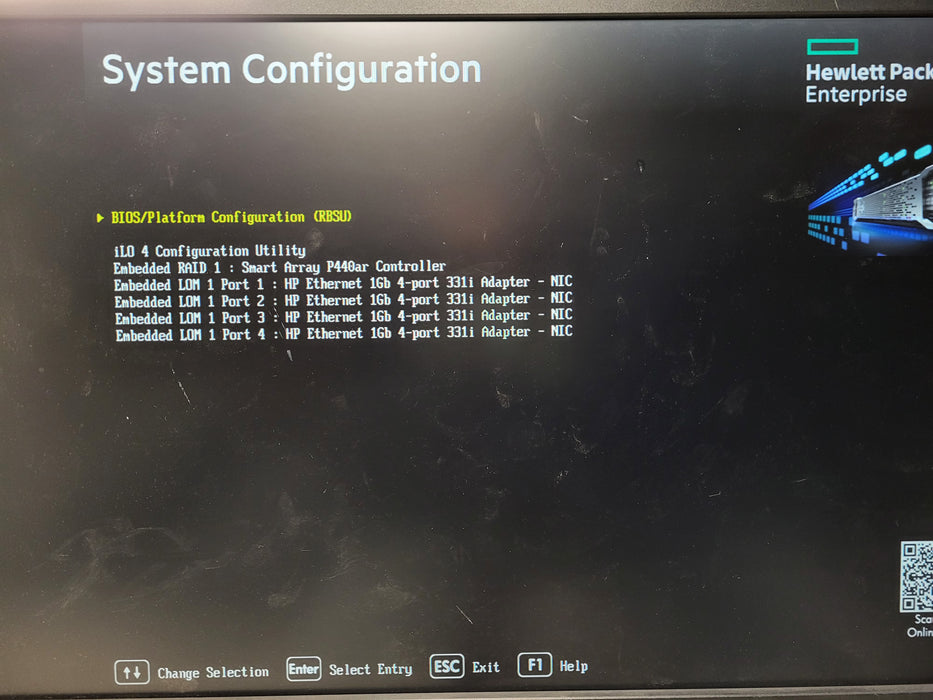 HP ProLiant DL380 Gen9 2.5" E5-2660 v3 8GB RAM DDR4 P440ar 2x 800W PSU READ