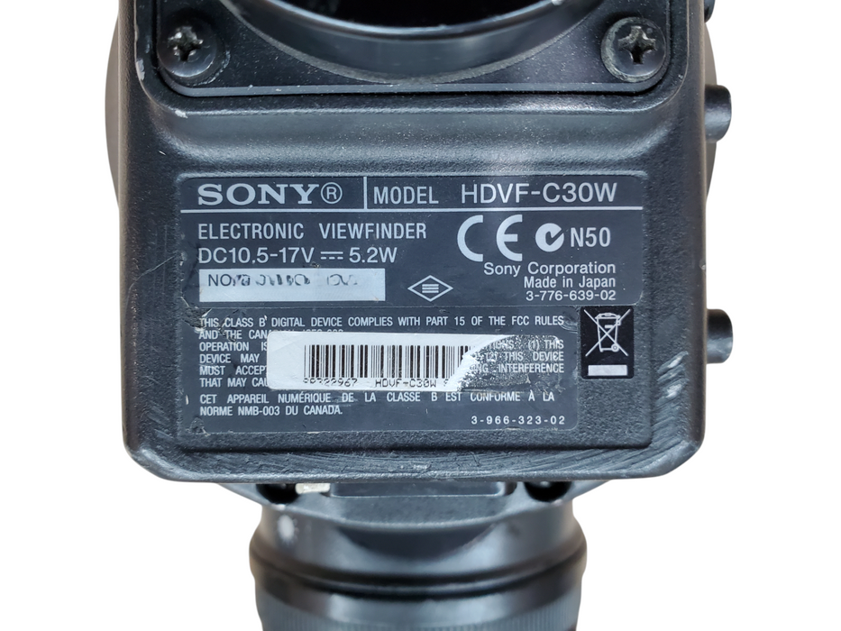 Sony HDVF-C30W Electric Viewfinder *READ*