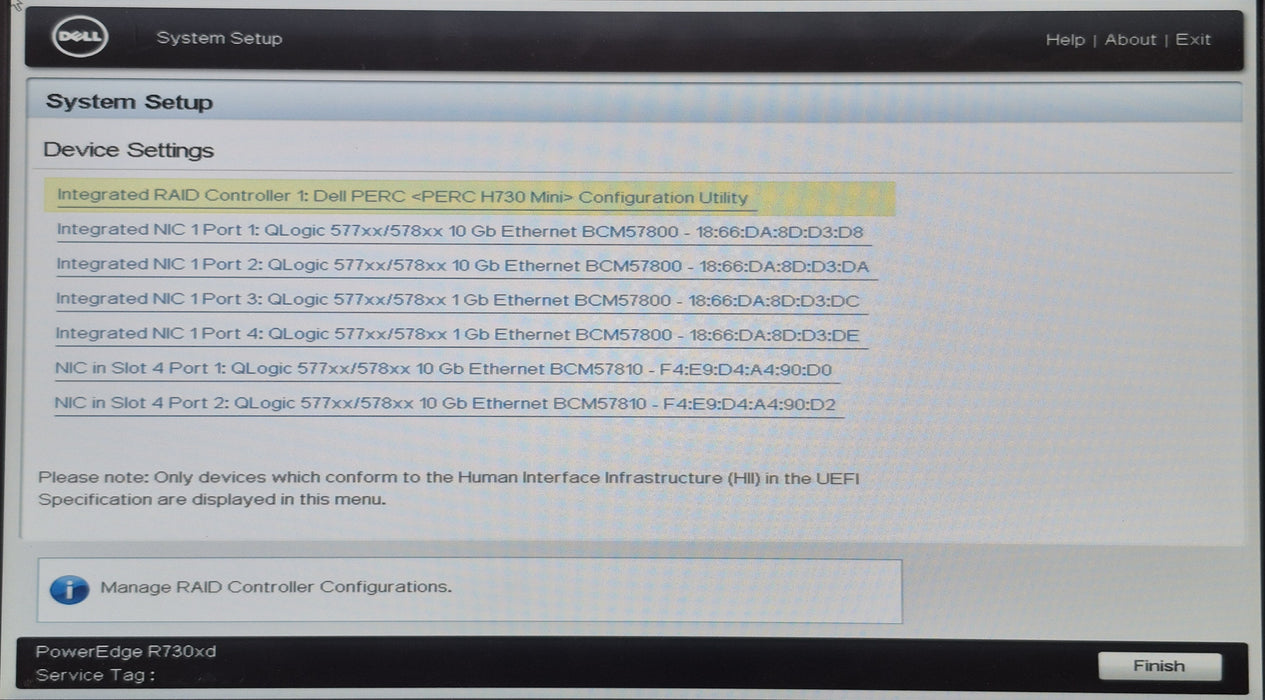 Dell R730xd 2U 12x3.5", 2x Xeon E5-2640 v4 32GB DDR4 PERC H730 Mini 2x750W PSU