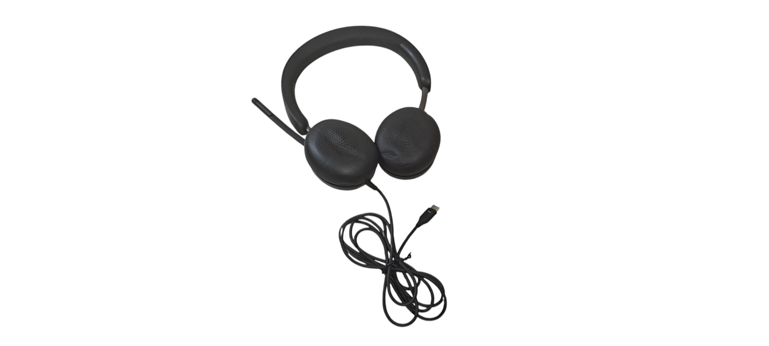 Jabra Evolve2 40 SE HSC131 USB-C Black UC Wired Headset