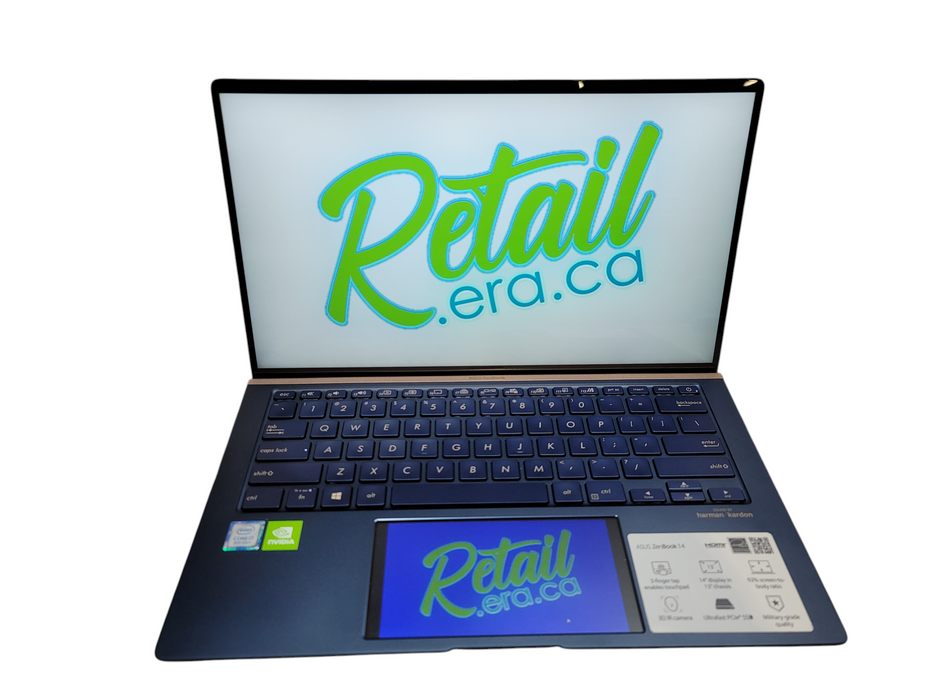 ASUS ZenBook 14 UX434F i7-8565U 16GB DDR4 MX250 256GB NVMe READ