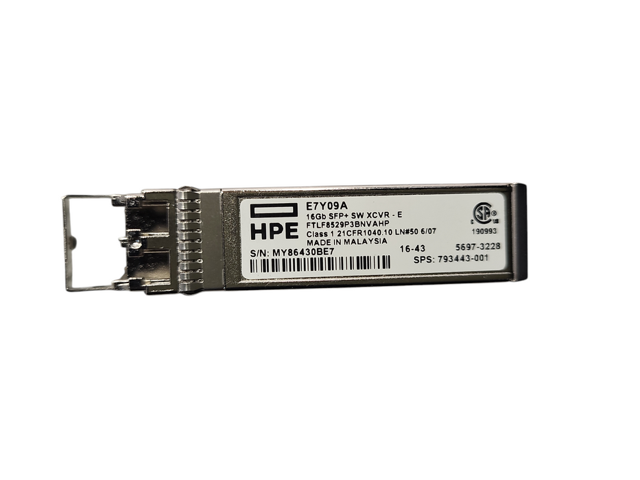 HP QLogic QLE2662 Dual Port 16Gb SFP+ Fibre HBA adapter QW972-63001 w/16GB SFPs