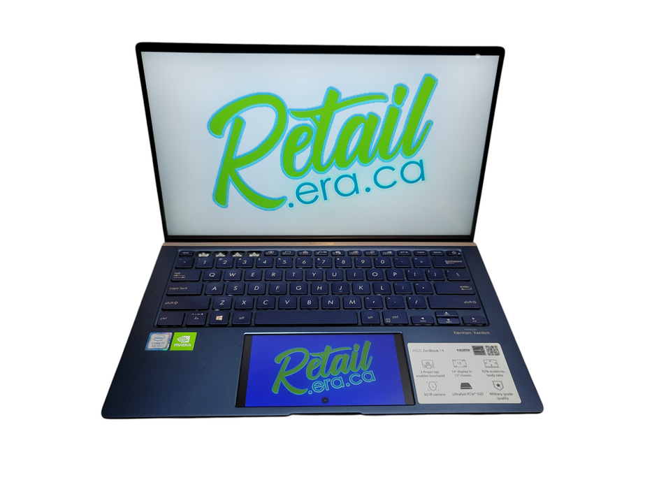 ASUS ZenBook 14 UX434F i7-8565U 16GB DDR4 MX250 256GB NVMe READ