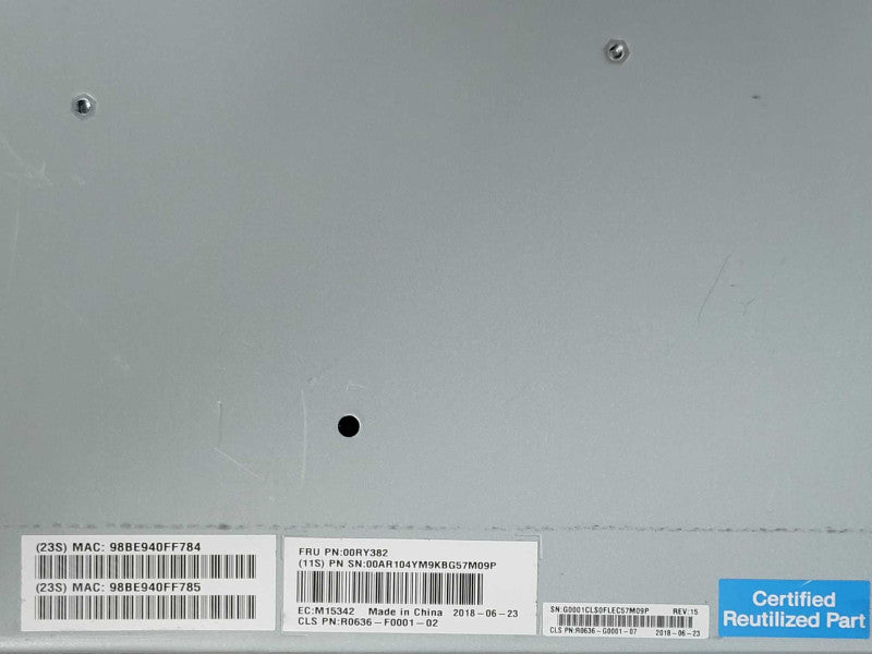 IBM 00RY382 Storwize V3700 Node Canister Controller _