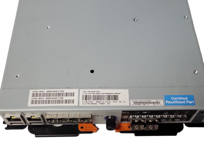 IBM 00RY382 Storwize V3700 Node Canister Controller _