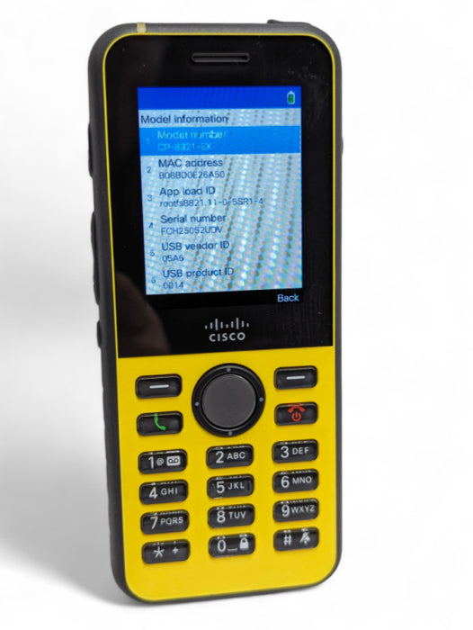 Cisco CP-8821-EX Wireless VOIP IP Phone with charger  -