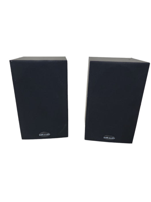 Polk Audio R10 2-Way Bookshelf Speakers In Good Working Condition Tested Blac