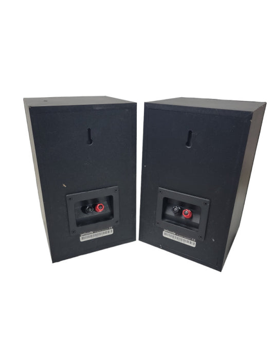 Polk Audio R10 2-Way Bookshelf Speakers In Good Working Condition Tested Blac
