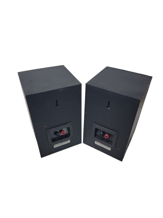 Polk Audio R10 2-Way Bookshelf Speakers In Good Working Condition Tested Blac