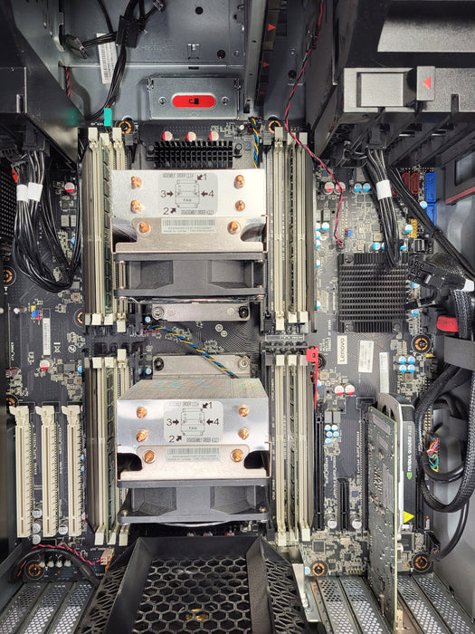 Lenovo Thinkstation P920, 2x Xeon Silver 4110, 32GB DDR4, K620 No HDD