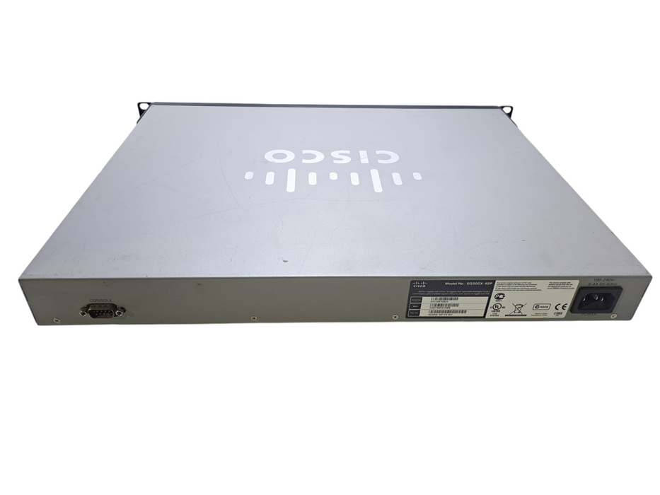 Cisco SG500X-48P-K9 V04 | 48-Port Gigabit PoE+, 4x 10G SFP+ Managed Switch