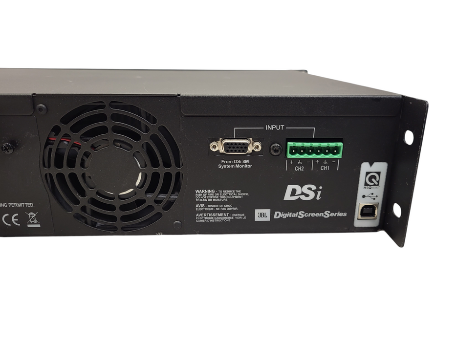 Crown DSi 1000 Two-Channel Power Amplifier | Digital Screen Series