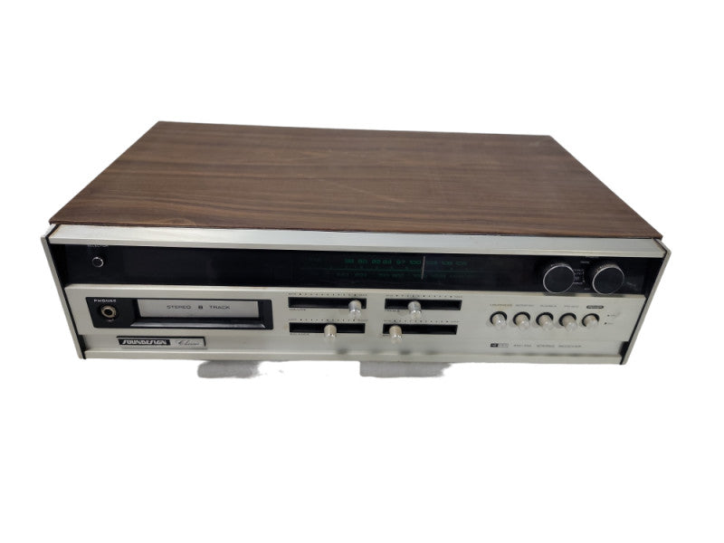 Vintage Soundesign 8 Track Player Model 4493 AM FM Stereo Japan