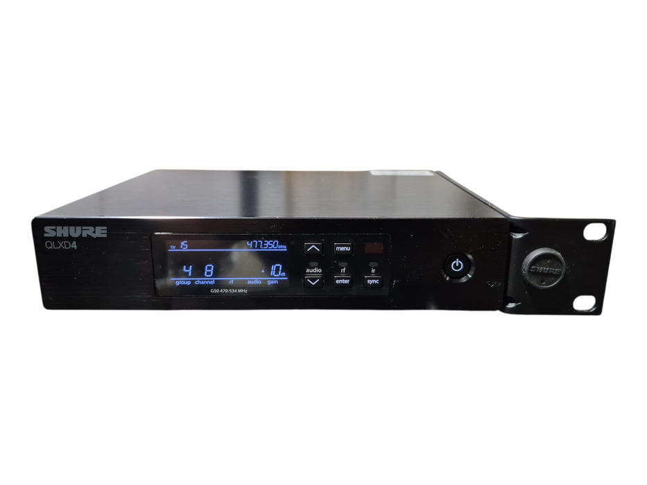 Shure QLXD4-G50 Digital Wireless Receiver (Unit Only)