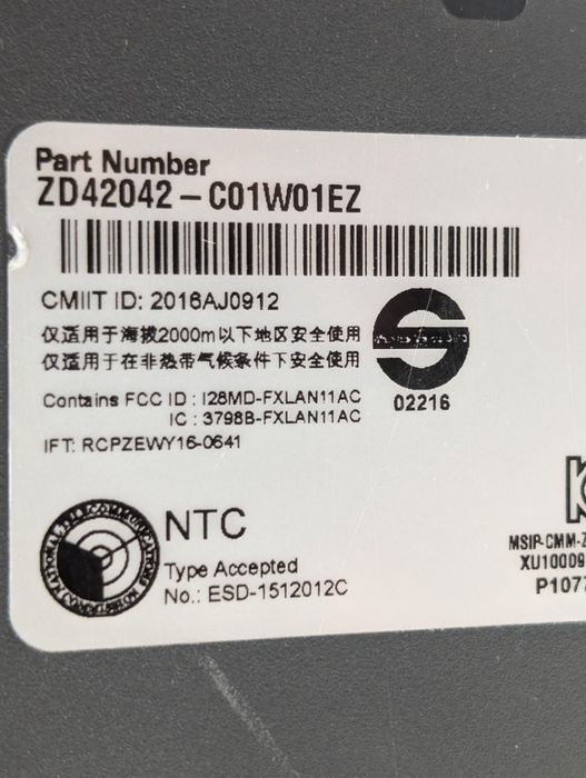 Zebra ZD420 Thermal Label Printer - ZD42042-C01W01EZ *READ*