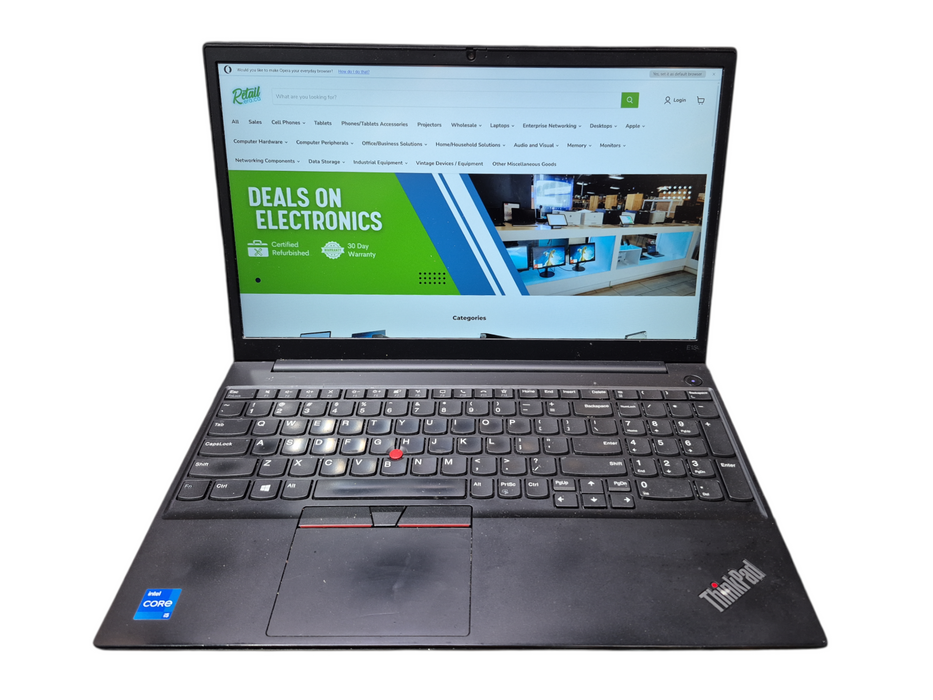 Lenovo ThinkPad E15 Gen 2 i5-1135G7 16GB DDR4 256GB NVMe, PWR