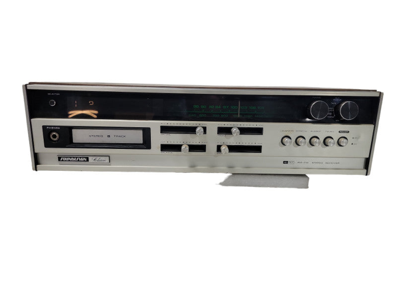 Vintage Soundesign 8 Track Player Model 4493 AM FM Stereo Japan