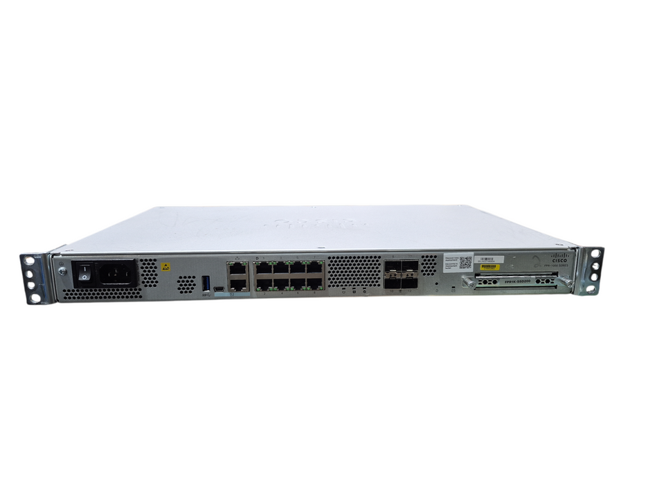 Cisco Firepower FPR-1120 Security Firewall Device, No HDD, READ