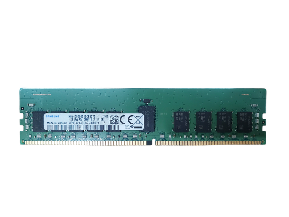 Samsung 16GB 1Rx4 PC4-2666V-RC2 DDR4 Server RAM | M393A2K40CB2-CTD7Y