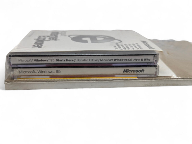 New Sealed Microsoft Windows 95 & with Certificate of Authenticity   -